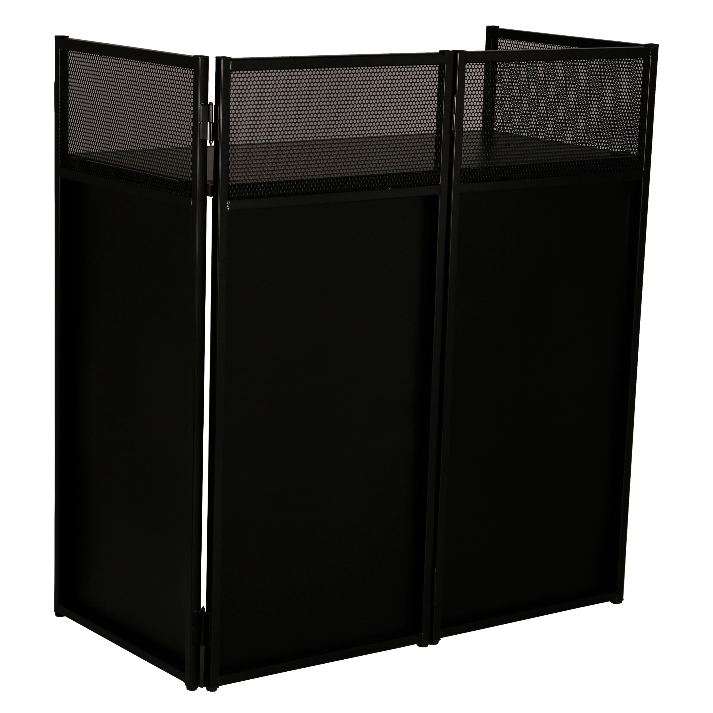 Compacte zwarte dj meubel huren