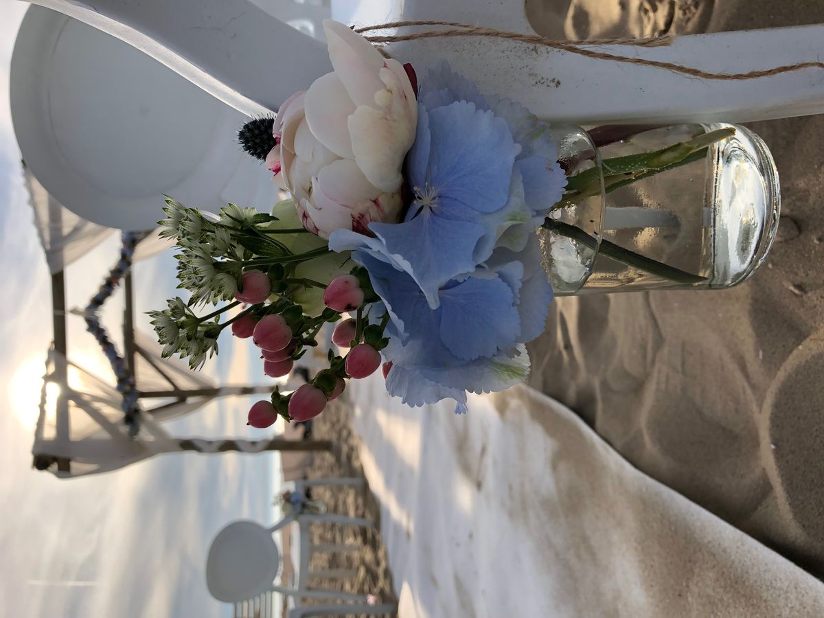 Wedding by the sea