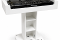 White DJ Stand Rental