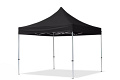 Party tent 3x3 rental black