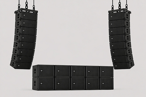 SOUND SYSTEM 4x 12" + 4x 18"