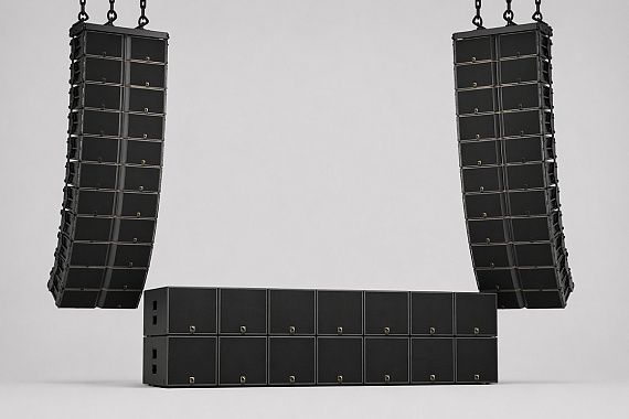 ~14x sub + ~22x line-array top (Maatwerk – L-Acoustics K2 of D&B V-series)