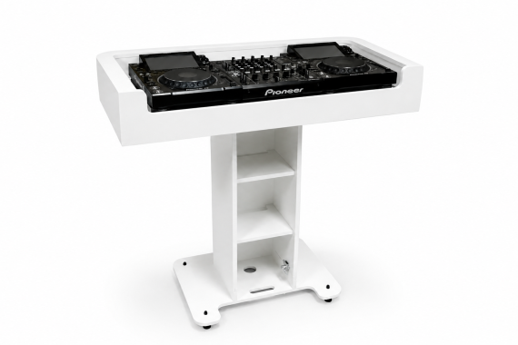White DJ Stand Huren