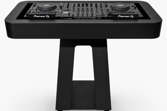 Dj booth met verlichting rental