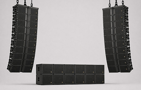 ~12x sub + ~20x line-array top (Maatwerk – L-Acoustics Kara II of D&B Y-series)