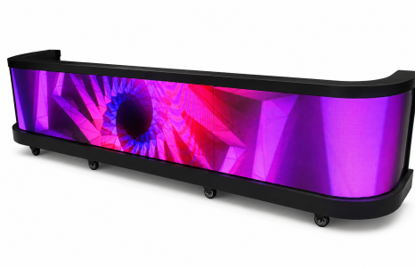 Pro Curve LED DJ Booth Huren