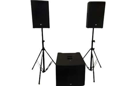 Geluidsset 2x 12" + 1x 18"