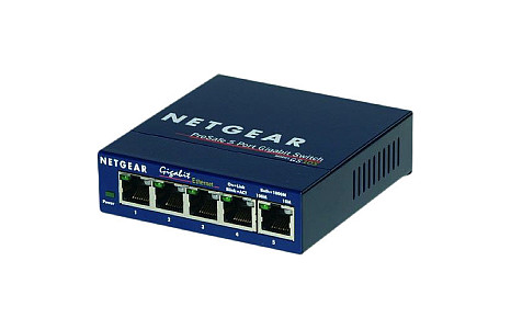 Netgear GS105GE 5-port gigabit network switch rental