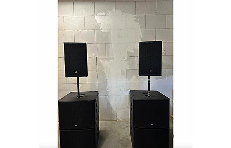 Geluidsset 2x 12" + 4x 18"