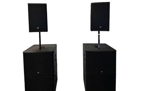 Geluidsset 2x 12" + 4x 18"