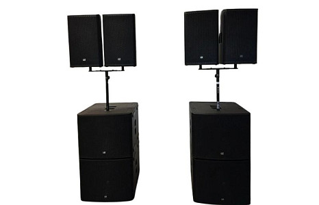Geluidsset 4x 12" + 4x 18"