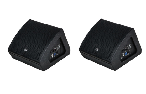 Set van 2 monitor speakers huren
